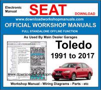 Seat Toledo Service Repair Workshop Manual Download